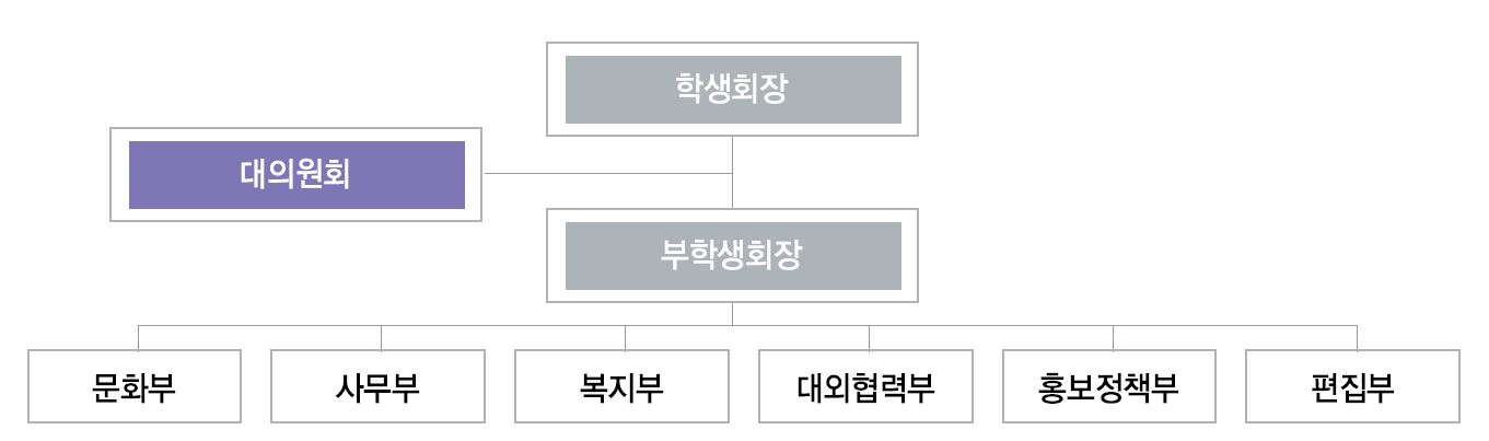 학생회 조직도